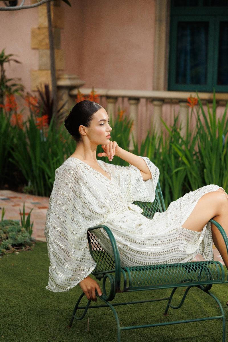 sundress LEANDRA LONG DRESS