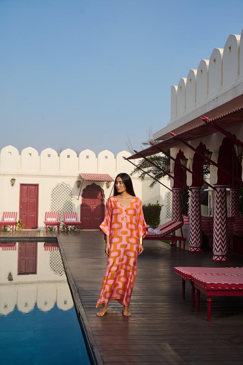 sundress LEANDRE LONG DRESS