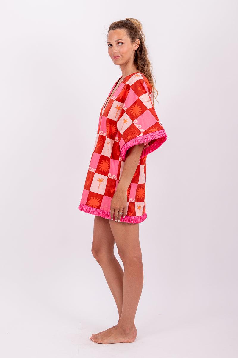 Sundress LEANDRINE SHORT DRESS