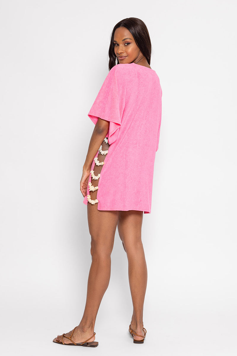 Sundress LEANDRINE SHORT DRESS TERRY