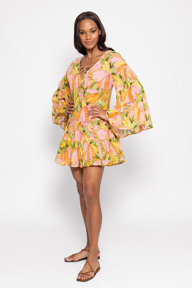 sundress LEMONADE SHORT DRESS