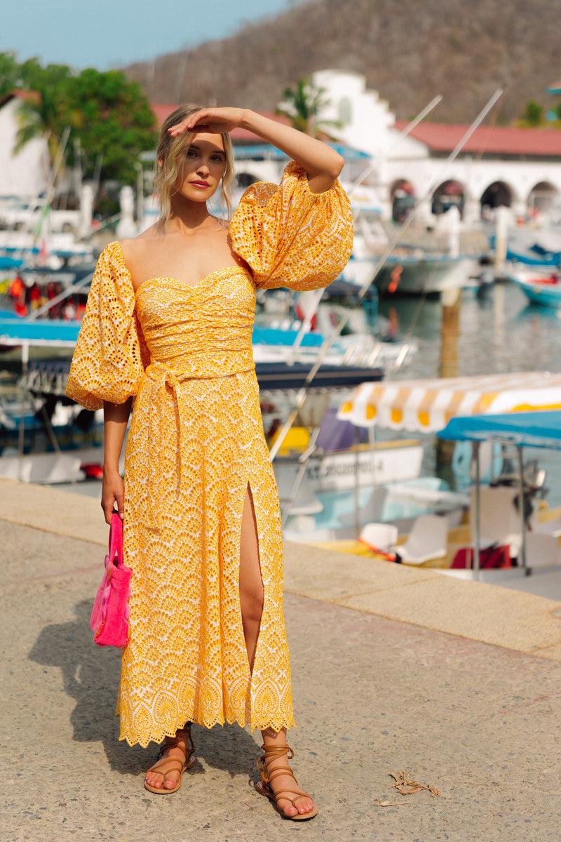 sundress LIA LONG DRESS