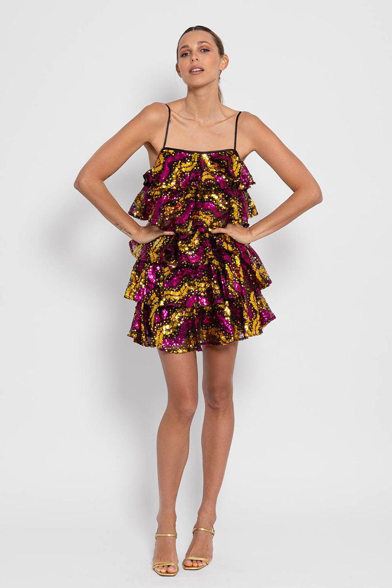 sundress LINA SHORT DRESS