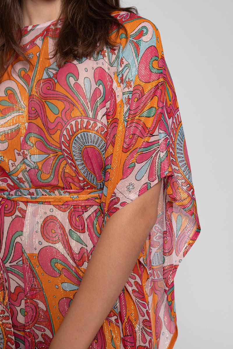 Sundress LIVY COVER UP MARBELLA HAVANA FRAMBOISE