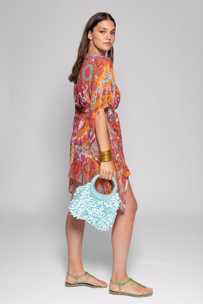 Sundress LIVY COVER UP MARBELLA HAVANA FRAMBOISE