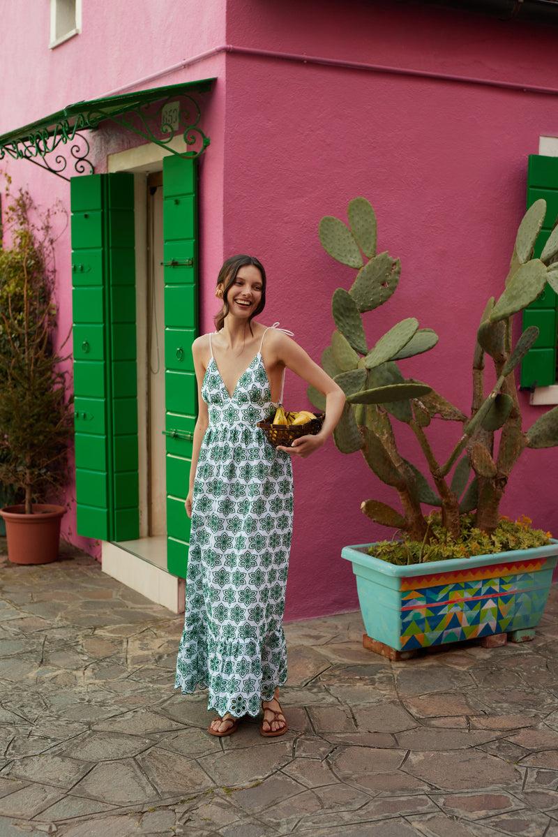 Sundress LOUVE LONG DRESS