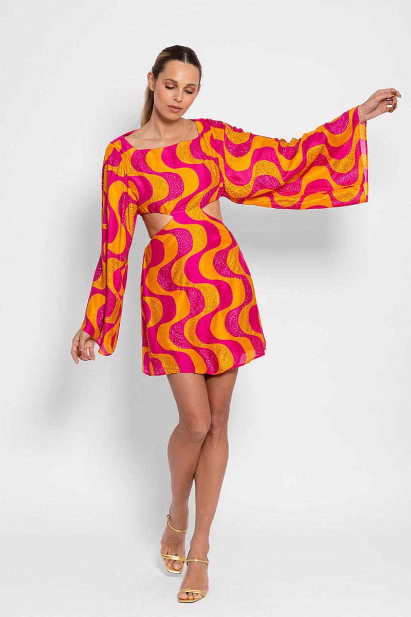 sundress LUDIVINE SHORT DRESS