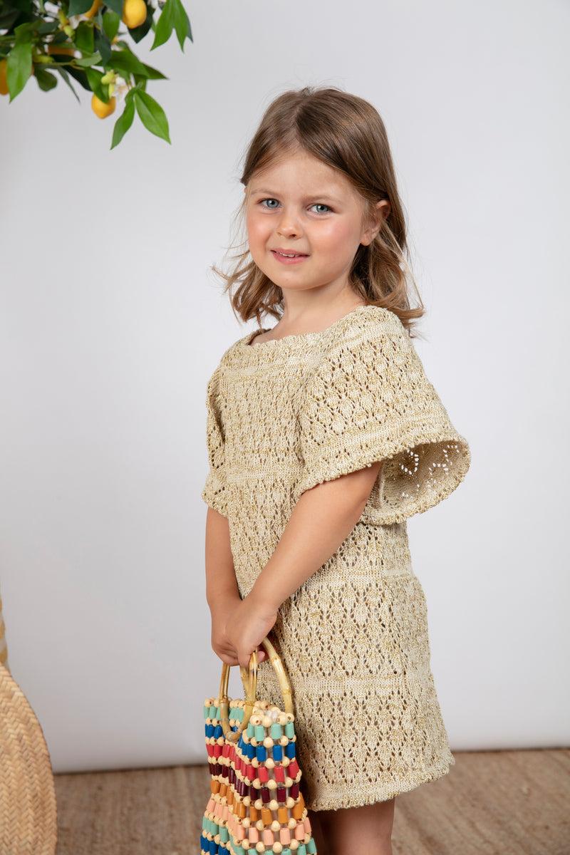 Sundress MAFALDA BABY COSTARICA GOLD