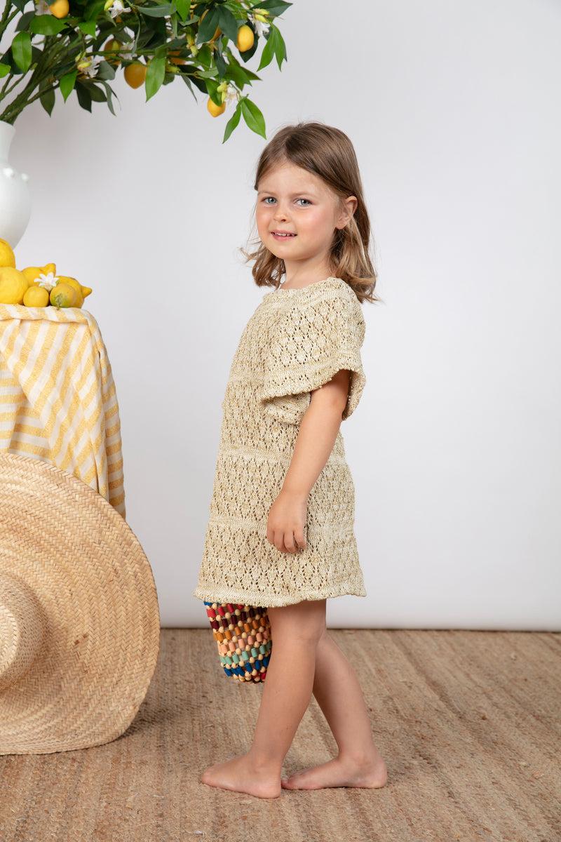 Sundress MAFALDA BABY COSTARICA GOLD