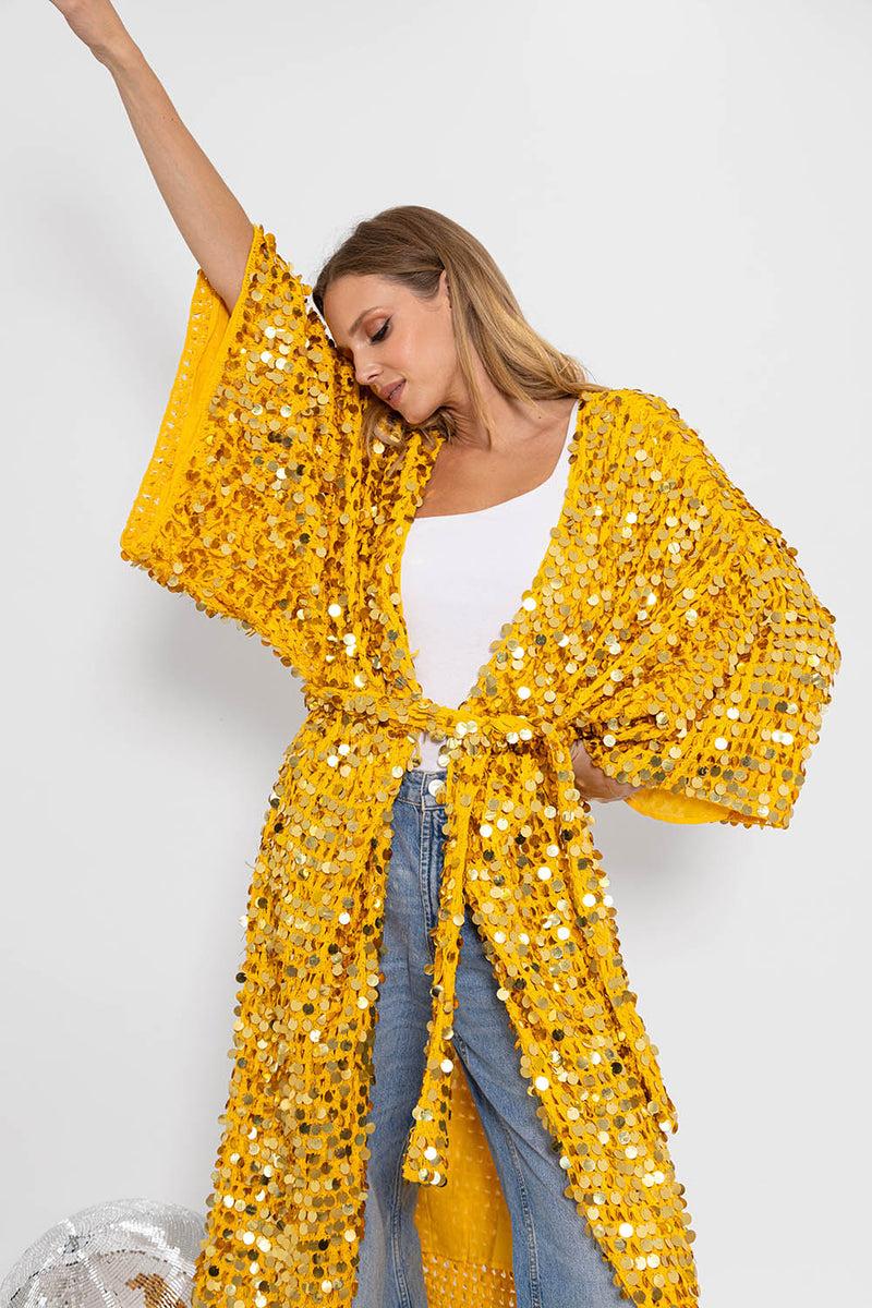 sundress MIKA LONG KIMONO