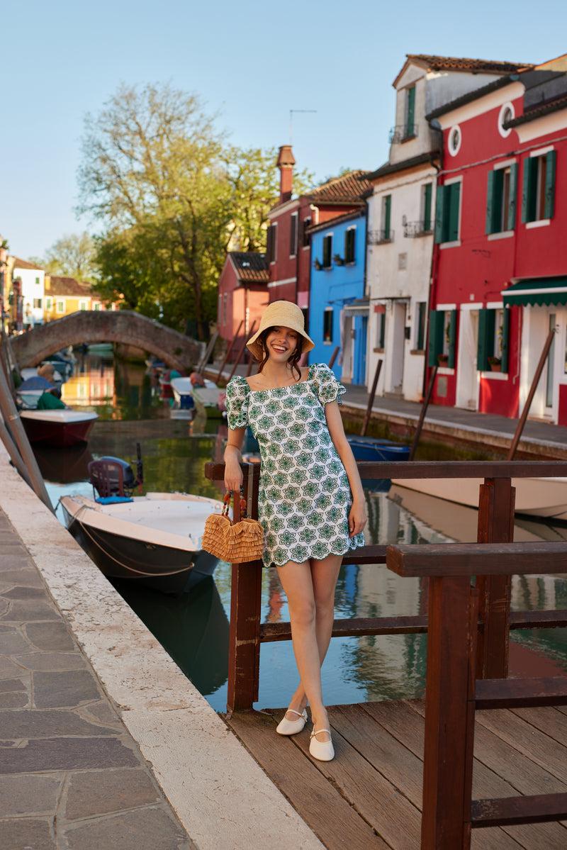 sundress MINA SHORT DRESS