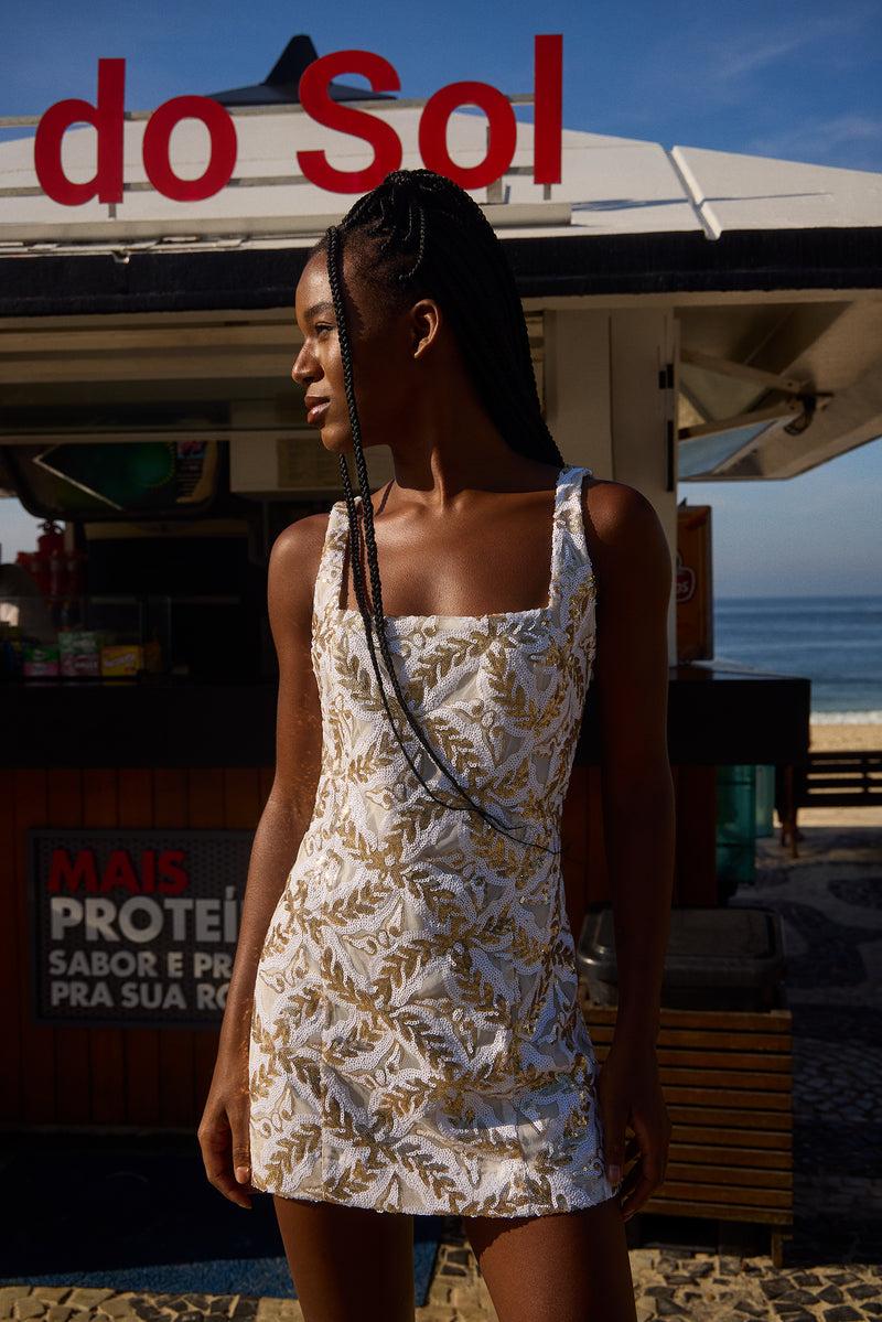 sundress MIRA SHORT DRESS