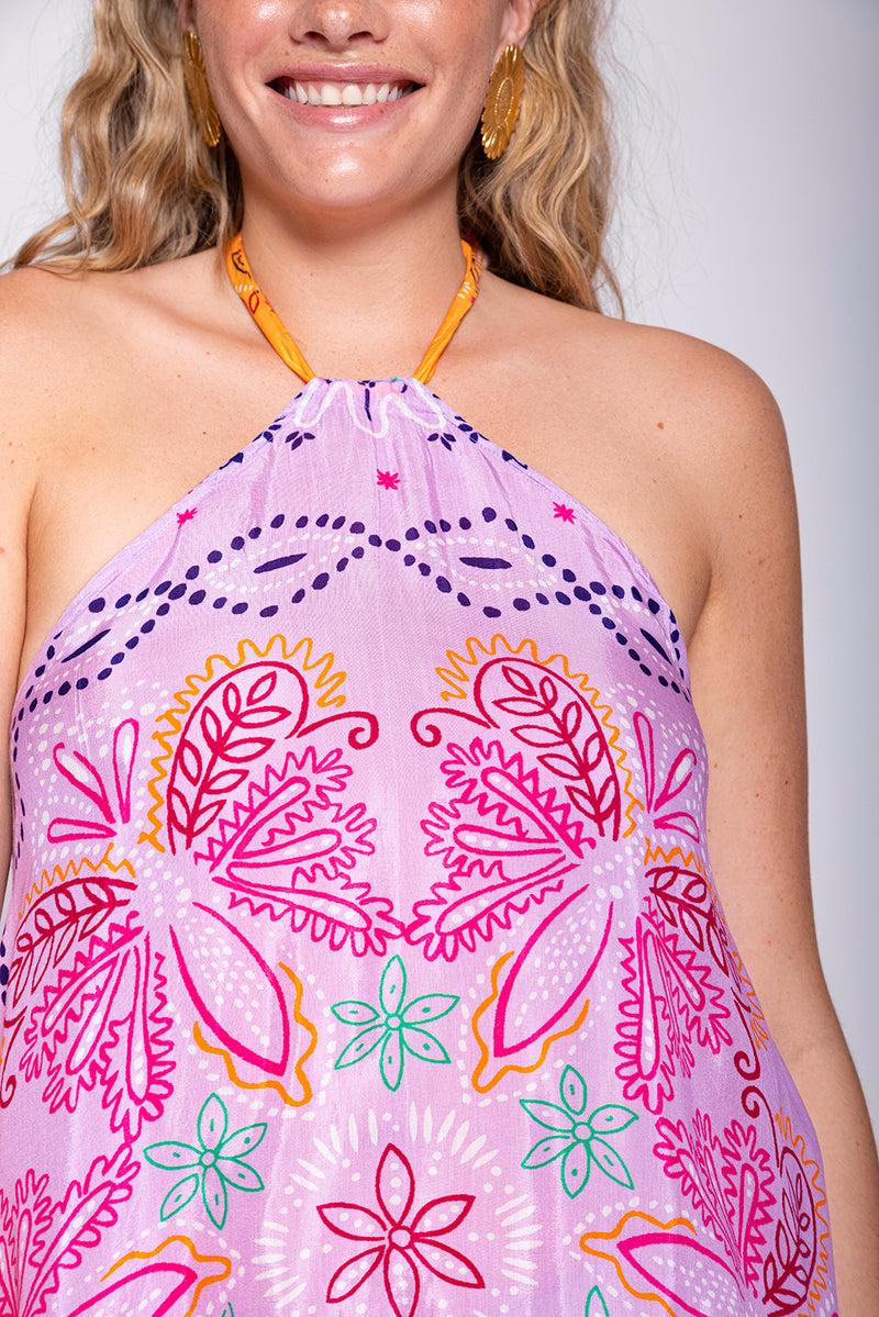 Sundress MIRANDA SHORT DRESS SAINT TROPEZ LAVENDER