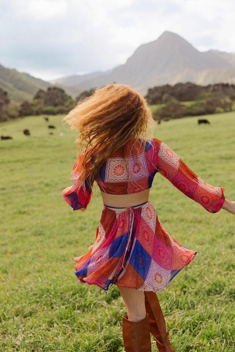 sundress NEIA SHORT DRESS SAINT TROPEZ PRINT