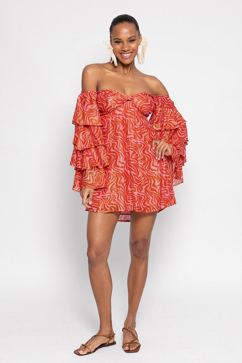 sundress NOEMIA SHORT DRESS