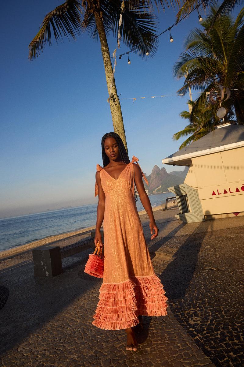 sundress NOEMIE LONG DRESS