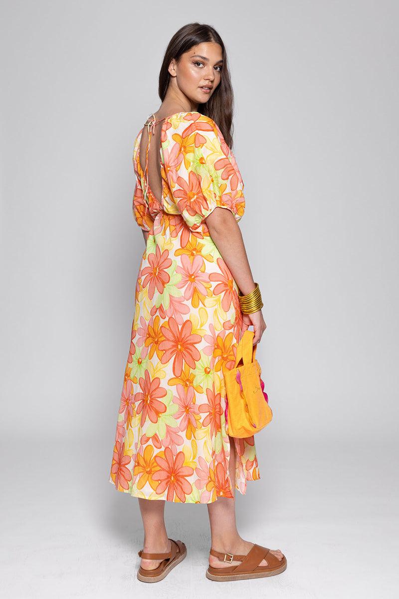 Sundress POLINA LONG DRESS RIVIERA PRINTEMPS