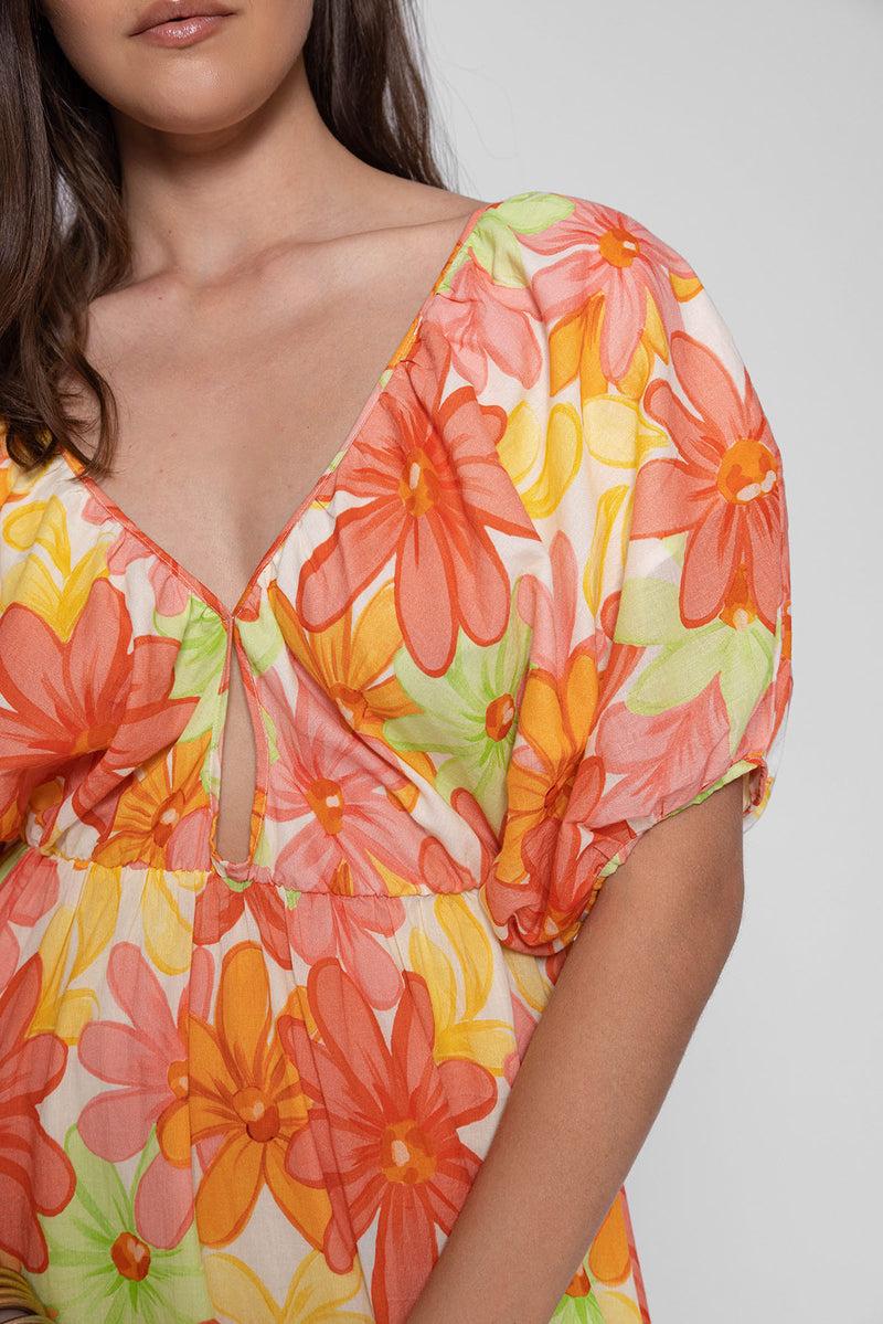 Sundress POLINA LONG DRESS RIVIERA PRINTEMPS