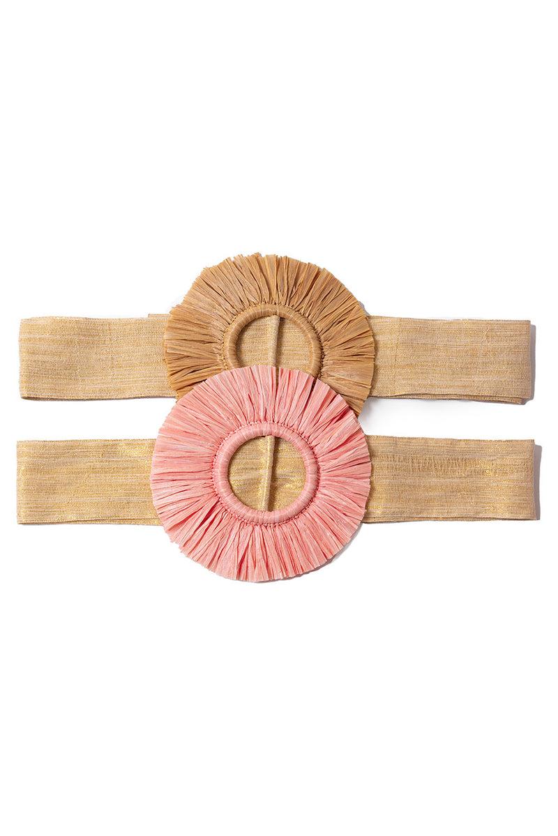 sundress RAFFIA BELT