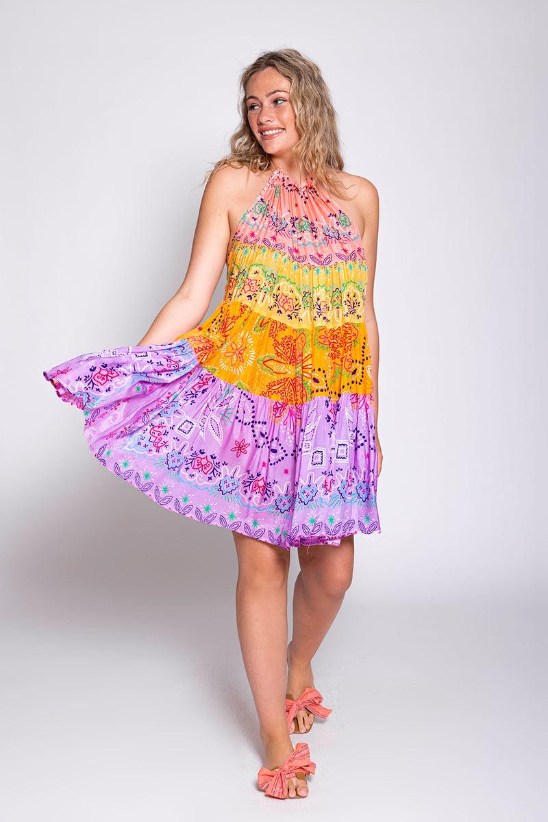 sundress SHIRLEY SHORT DRESS SAINT TROPEZ