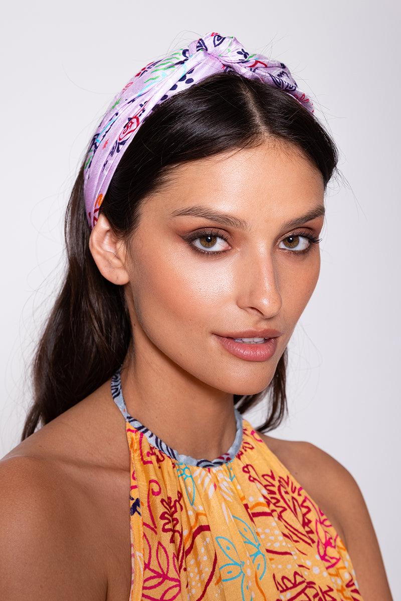 sundress SMALL SCARF SAINT TROPEZ LAVENDER