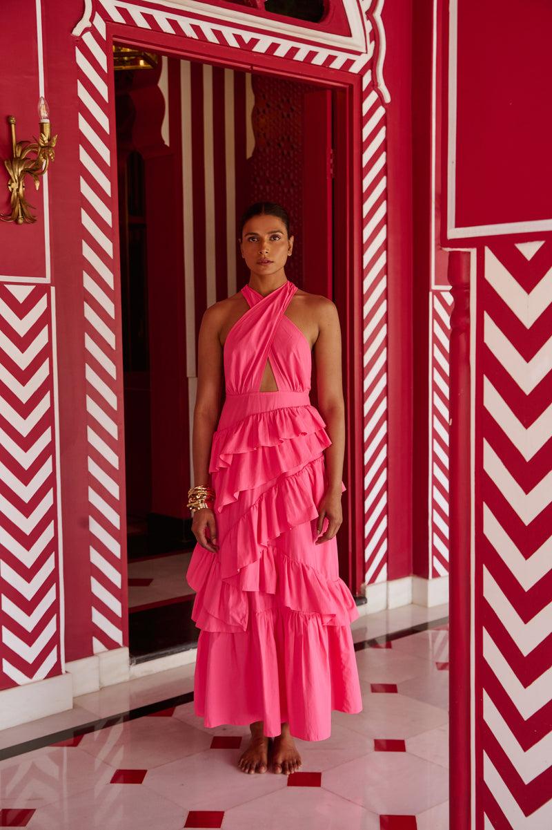 sundress SUZETTE LONG DRESS