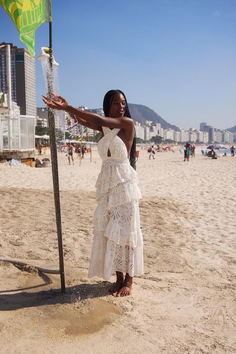 sundress SUZETTE LONG DRESS