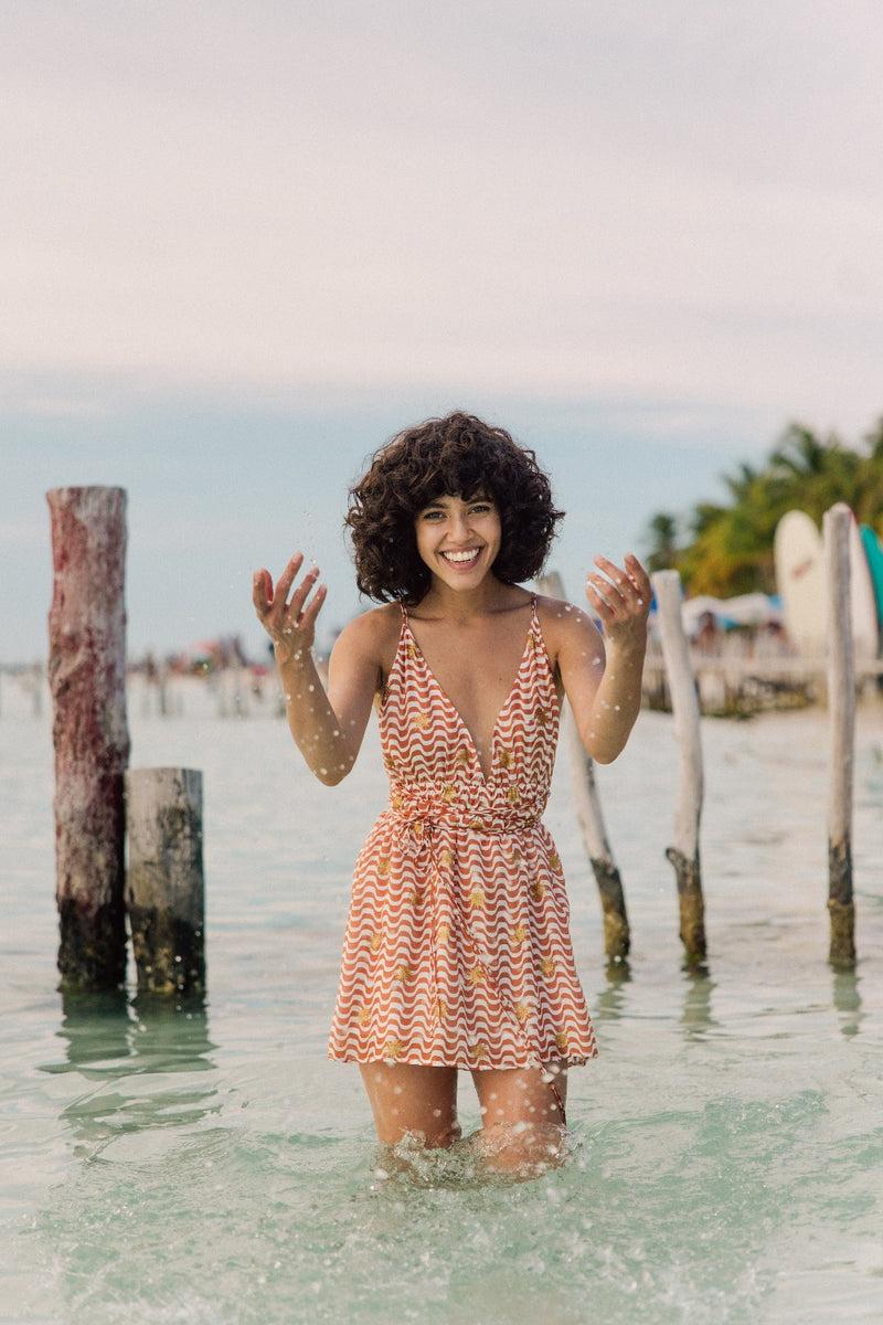 sundress SYBILLE SHORT DRESS