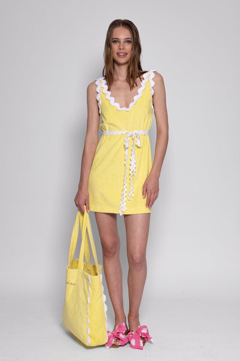 sundress VERONICA SHORT DRESS TERRY