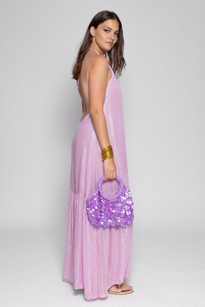 Sundress ZAHARA LONG DRESS MARBELLA LAVENDER
