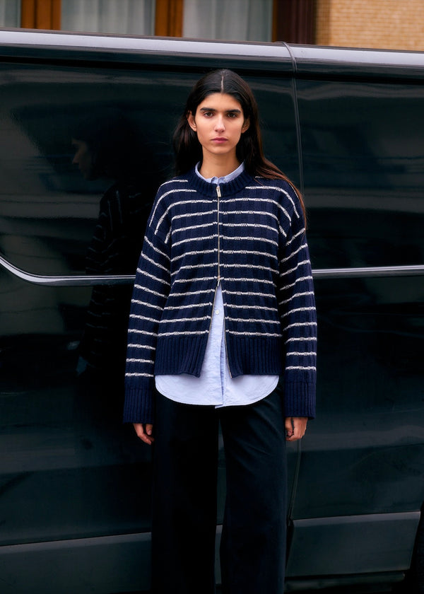 surprise paris Cardigan à zip Lou