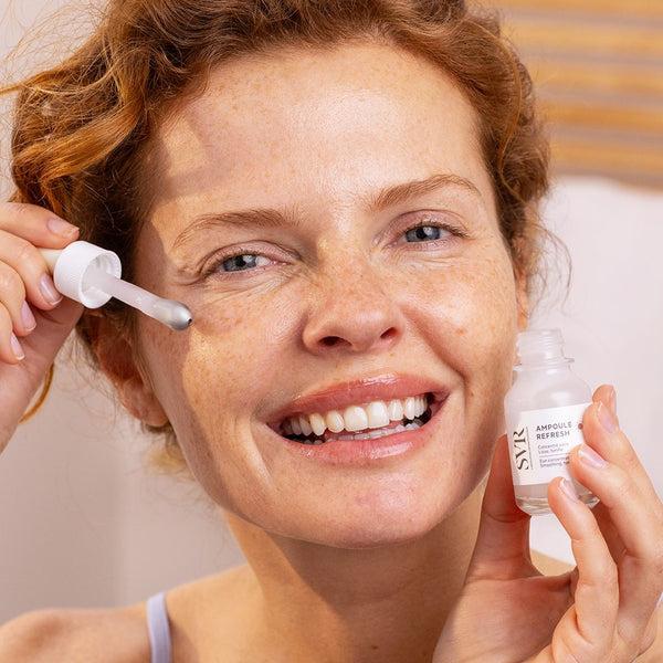 svr [A] [B3] [C] | 1 ères rides teint terne Ampoule Refresh