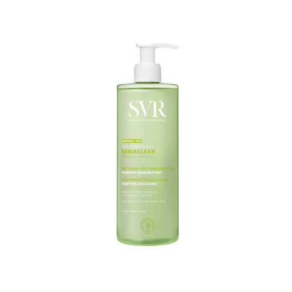 Svr SEBIACLEAR | Peaux à Tendance Acnéique Gel Moussant