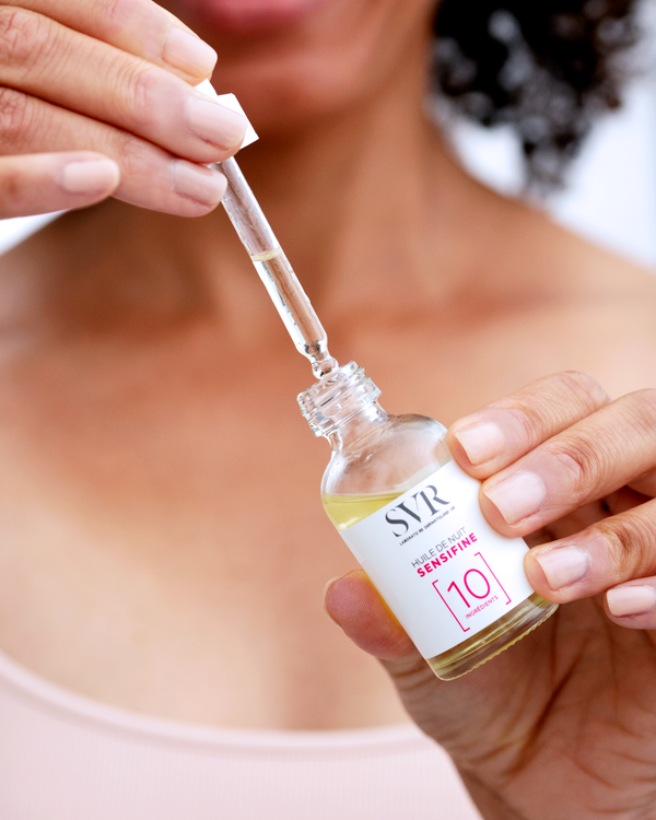 Svr SENSIFINE | Peaux Sensibles Réactives & Intolérantes Huile De Nuit