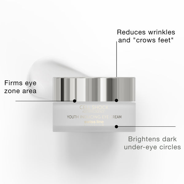 Swissline CRÈME CONTOUR DES YEUX INDUCTRICE DE JEUNESSE
