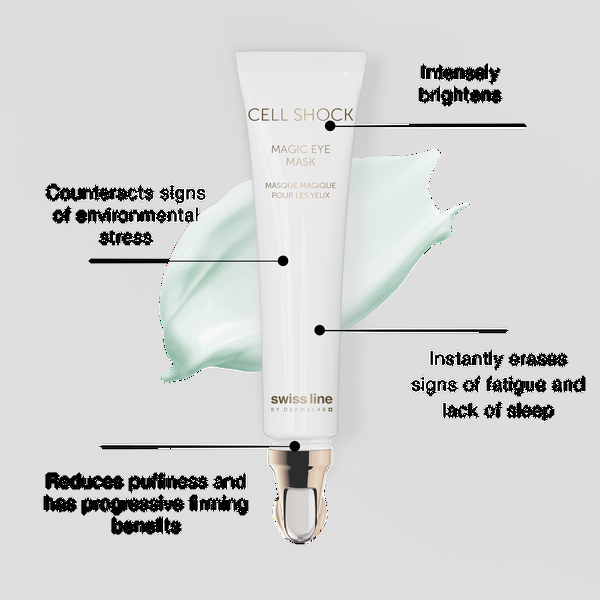 Swissline MASQUE MAGIQUE POUR LES YEUX - 5 % De Niacinamide