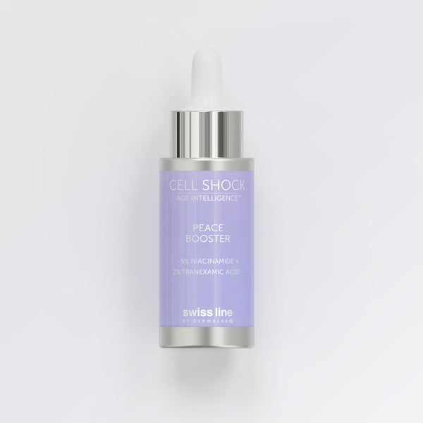 swissline PEACE BOOSTER – 5% DE NIACINAMIDE + 2% D’ACIDE TRANÉXAMIQUE