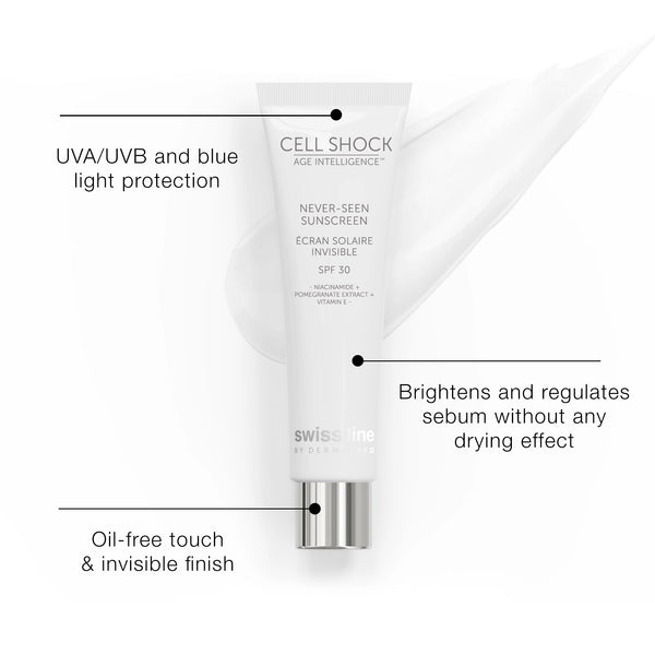 Swissline Écran Solaire Invisible SPF 30