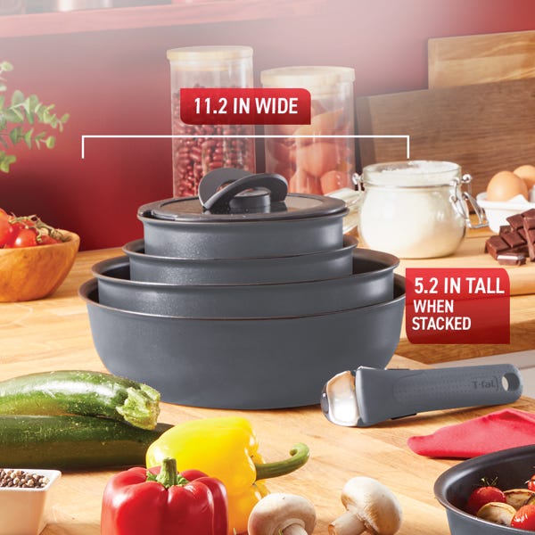 T Fal Ensemble T-fal Ingenio Expertise De 14 Pièces Antiadhésives