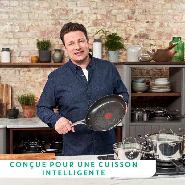 T Fal Jamie Oliver Par T-fal Ensemble Cooks Direct De 8 Pièces
