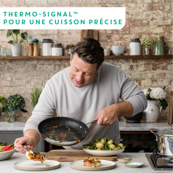 T Fal Jamie Oliver Par T-fal Ensemble Cooks Direct De 8 Pièces