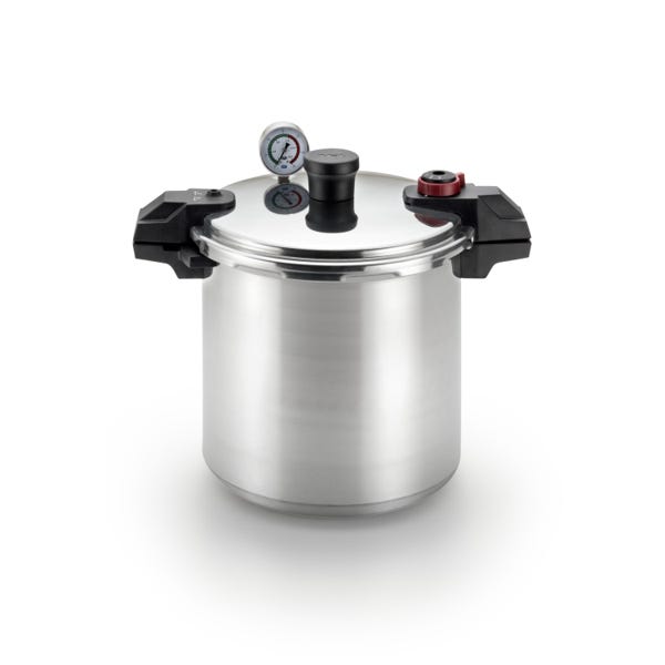 T Fal T-fal Batterie De Cuisine En Aluminium Poli Autocuiseur Et Cocotte-minute Capacité De 22 Quart