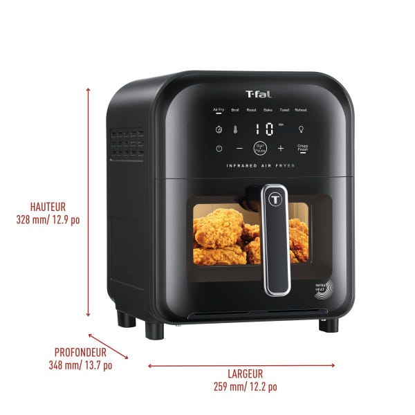 T Fal T-fal Friteuse à Air Infrarouge 7-en-1 6L/6.3QT
