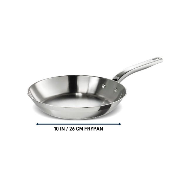 T Fal Poêle T-fal En Acier Inoxydable 26 Cm