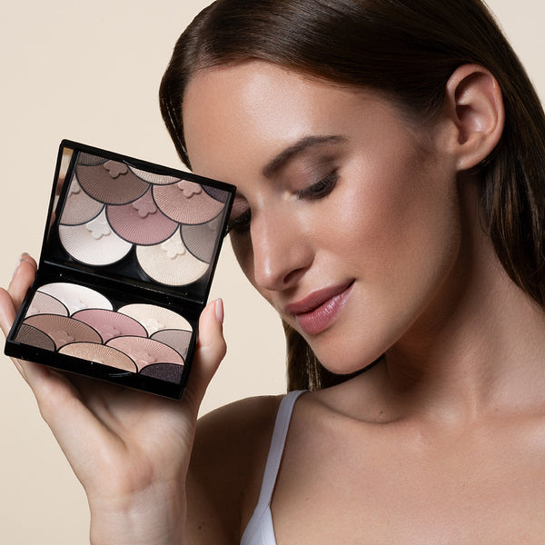 T. Leclerc Palette Fards à Paupières - Éventail à Regard - Rose Des Sables