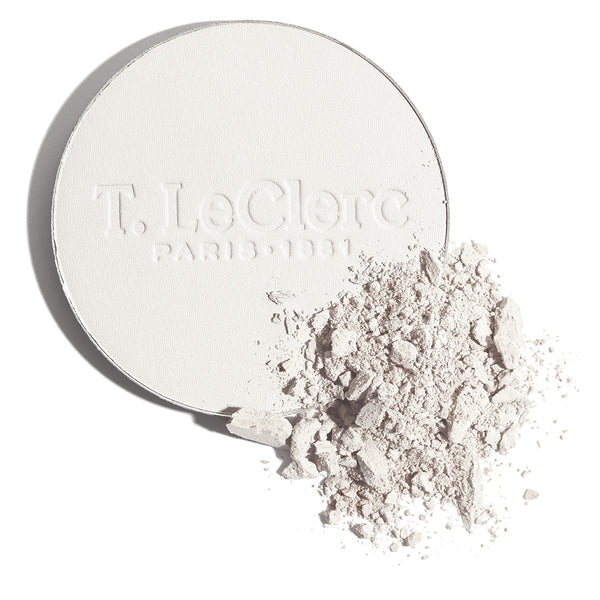 T. Leclerc Poudre Compacte De Riz - Formule Soin - Matifiante Longue Tenue Fini Naturel