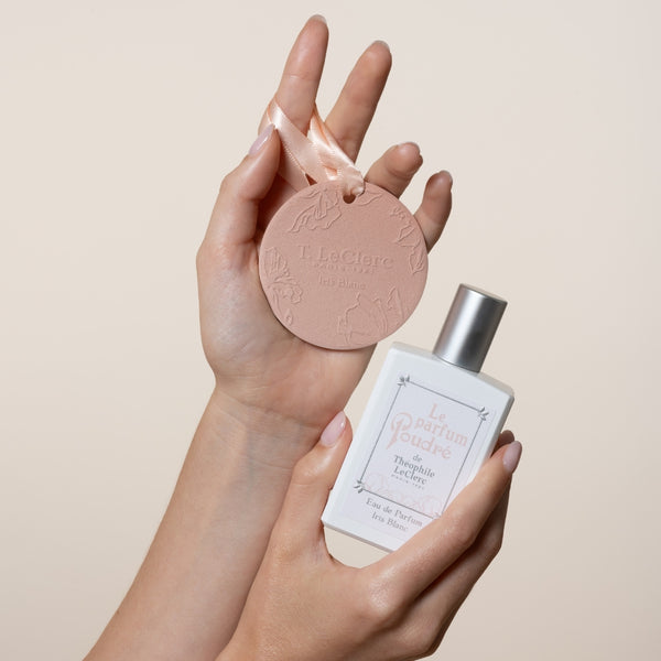T. Leclerc Coffret Parfum Et Céramique - Iris Blanc