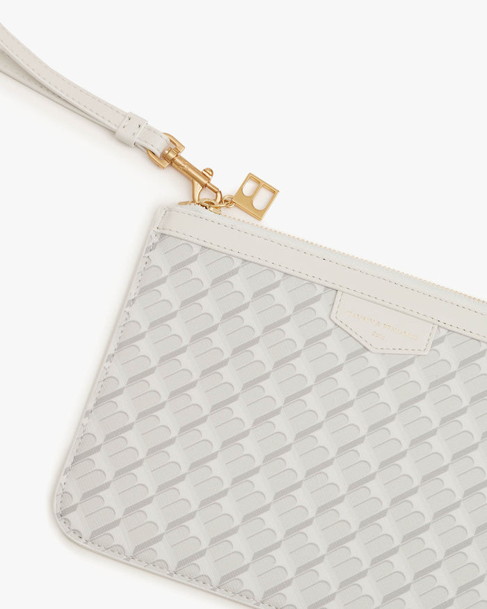 Tammy And Benjamin POCHETTE PM MONOGRAM - BLANC IVOIRE