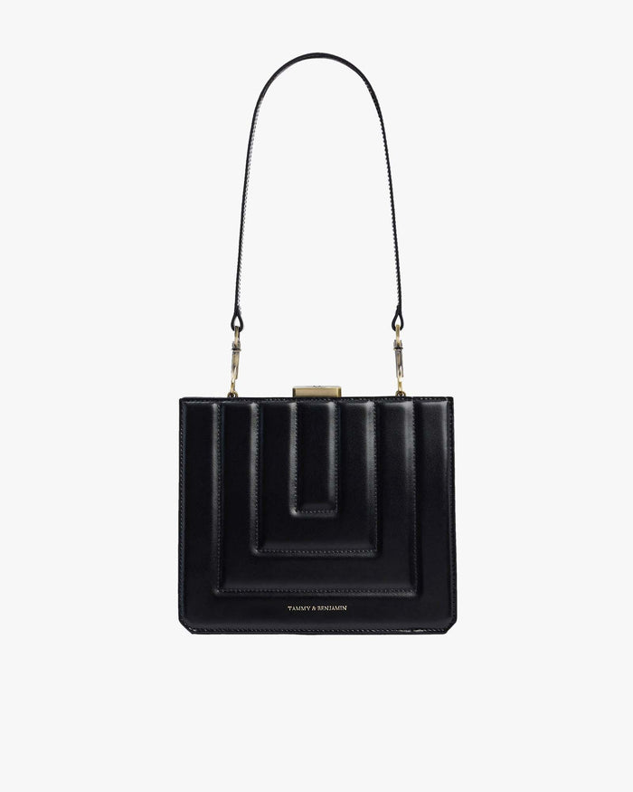 tammy and benjamin JUDE - NOIR MATELASSÉ