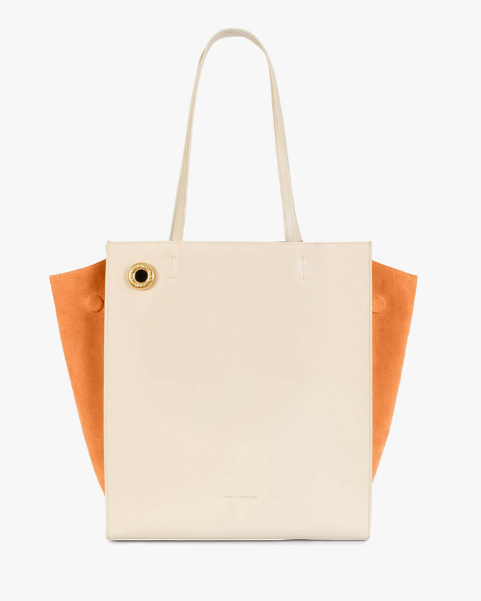 Tammy And Benjamin LEXI GM - TAUPE ET ORANGE